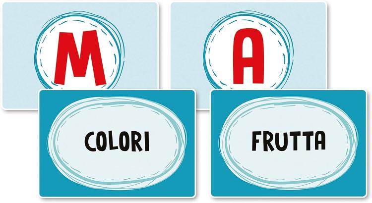 Clementoni Namen Dinge Städte Deluxe Gesellschaftsspiel Italienisch Pocket 7+