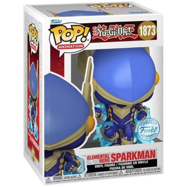Funko Pop! Animation – Yu-Gi-Oh (1873) Elemental Hero Sparkman Special 9 cm