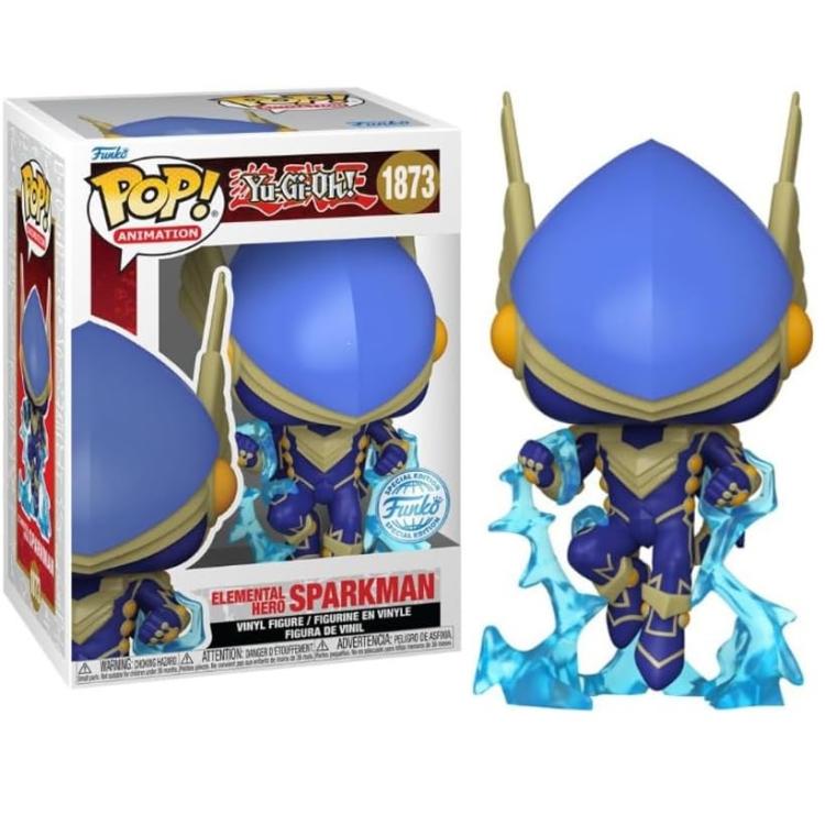 Funko Pop! Animation – Yu-Gi-Oh (1873) Elemental Hero Sparkman Special 9 cm