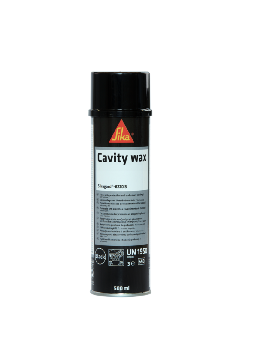 SIKAGARD 6220 S Hohlraumversiegelung mit hoher Penetration, Farbe Amber SPRAY AUTO WOHNMOBIL 500ML