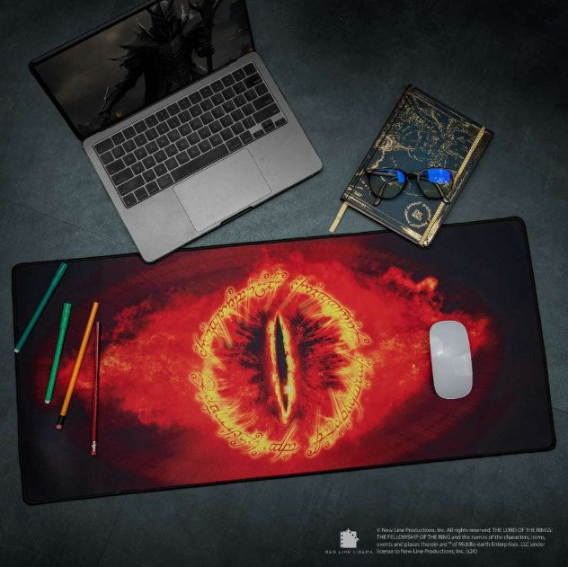 The Lord Of The Rings „Auge Saurons“ Tastatur-Mauspad Gaming XXL