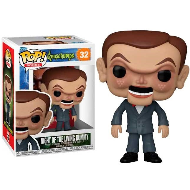 Funko Pop! Books – Gänsehaut (32) Nacht der lebenden Puppe Vinylfigur 9 cm