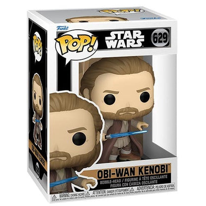Funko Pop! Star Wars Obi-Wan S2: (629) Obi-Wan Kenobi Bobble Vinyl Figur 9cm