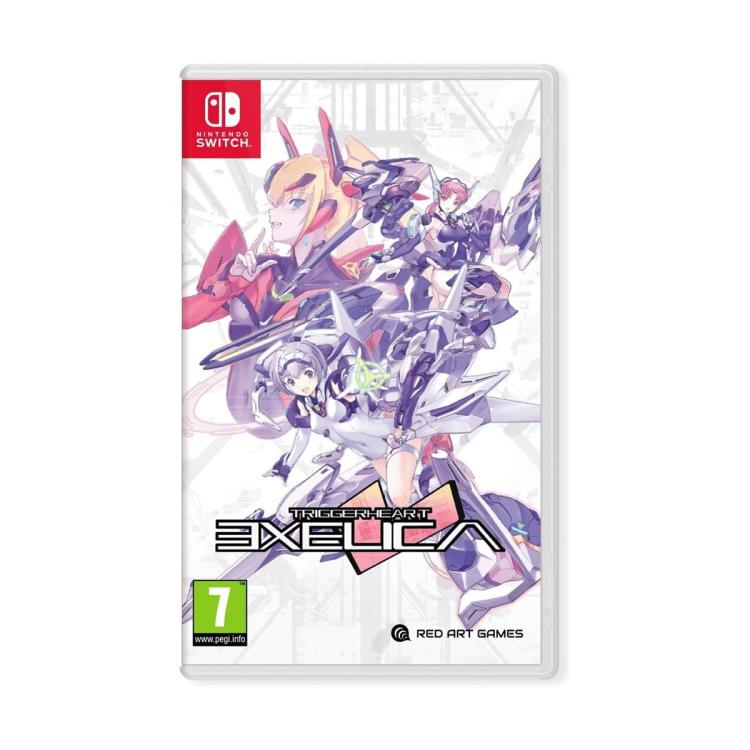 Triggerheart Exelica Nintendo Switch Spiel Videospiel Italienisch Pal Eu Red Art