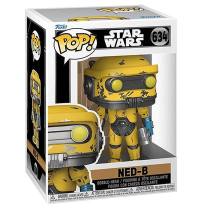 Funko Pop! Star Wars Obi-Wan S2: (634) Ned-B Bobble Vinyl Figur 9cm