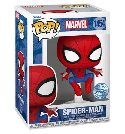 Funko Pop! Marvel – (1454) Spider-Man Web Swing Spidey Sonderfigur 9 cm