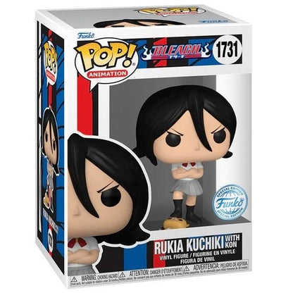 Funko Pop ! Animation - Bleach (1731) Rukia Kuchiki With Kon Special Edt. Figure