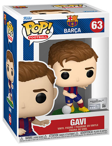 Funko Pop! Football Barcelona (63) Gavi Vinyl Figur Spieler Fußball