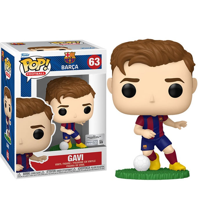 Funko Pop! Football Barcelona (63) Gavi Vinyl Figur Spieler Fußball
