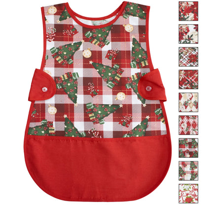 Grembiule da cucina Natalizio Casacca 100% Cotone Idea regalo Natale 6459