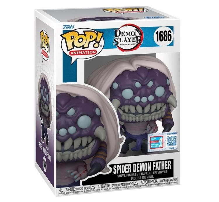 Funko Pop ! Animation - Demon Slayer (1686) Spider Demon Father 2024 Limited