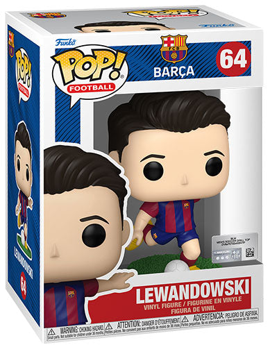 Funko Pop! Football Barcelona – (64) Robert Lewandowski Vinylfigur 9cm Barca