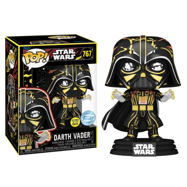 Funko Pop! Star Wars (767) Darth Vader Glow In The Dark – Vinylfigur 9 cm