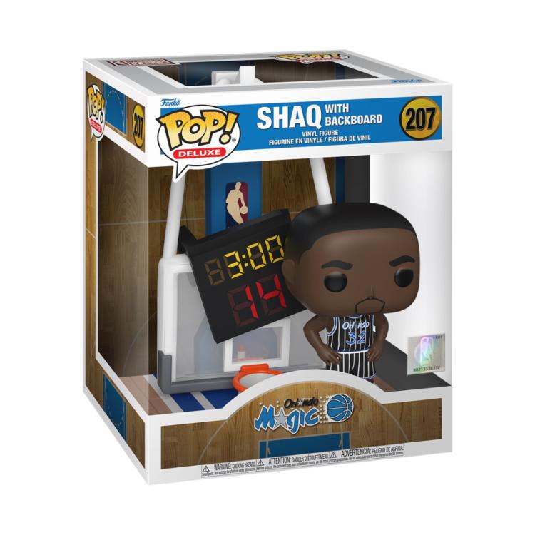 Funko Pop! NBA Legends: Orlando Magic (207) – Shaquille O'Neal mit Korb 18cm