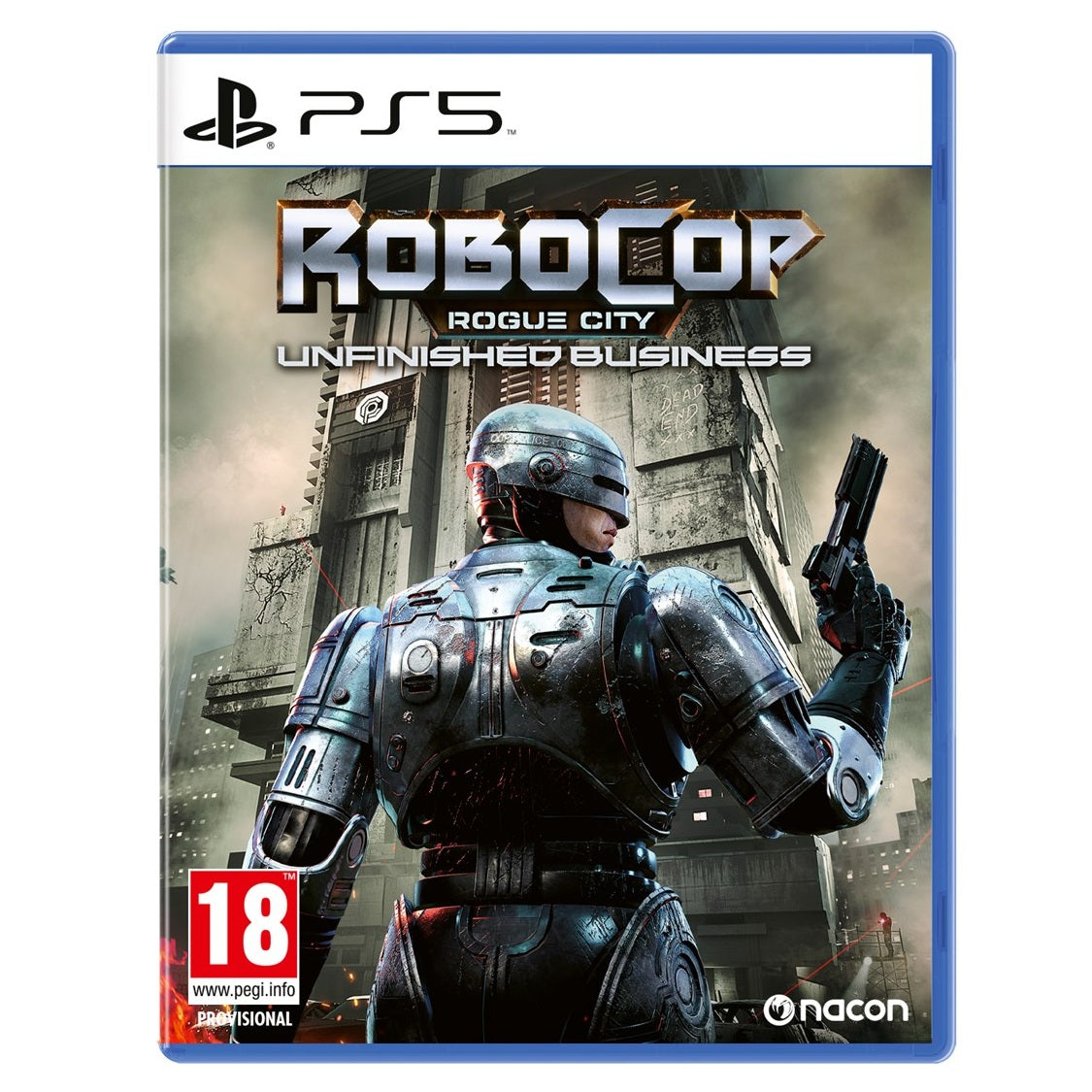 Robocop Rogue City Unfinished Business PS5 Videospiel Playstation 5 Spiel ITA EU