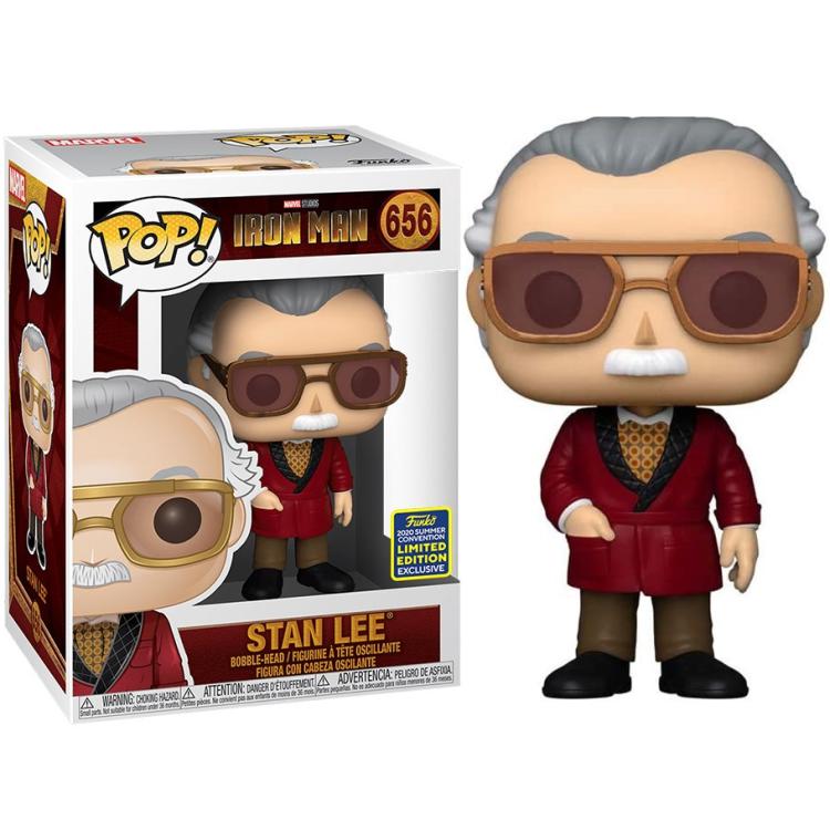 Funko Pop! Iron Man Marvel Icons: Stan Lee (656) Cameo Exclusive Vinyl Figur