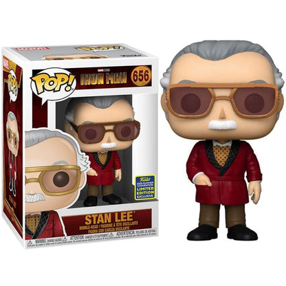 Funko Pop! Iron Man Marvel Icons: Stan Lee (656) Cameo Exclusive Vinyl Figur