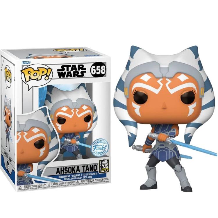 Funko Pop! Star Wars - (658) Ahsoka Tano Special Edition Vinyl Figure 9cm