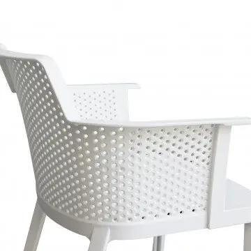Poltrona Cathy - Poltrona impilabile in polipropilene - Dimensioni: 60x58x76.5cm