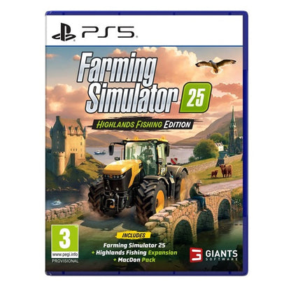 Farming Simulator 25 - Highlands Fishing Edition Ps5 Gioco Italiano EU Nuovo