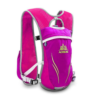 Zaino Running Idratazione Unisex per Maratona con Tasche Multiple
