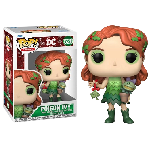 Funko Pop! DC Super Heroes – (528) Poison Ivy Vinyl Figur Holiday 9cm