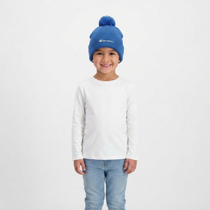 Champion Beanie Cap 806452 BS230 Berretto con Pompon Unisex Azzurro