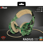 Trust Gaming Headset GXT310C Radius Jungle Camo PC PS4 Xbox One Switch Headset