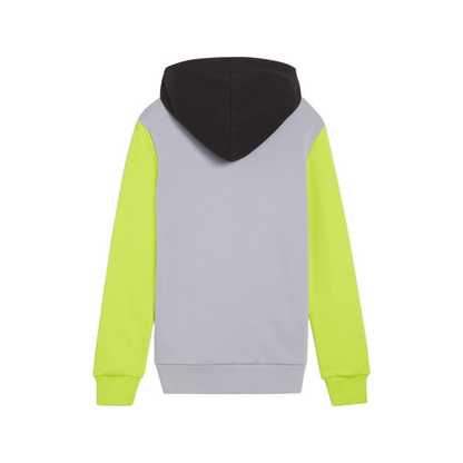 Puma felpa con cappuccio da ragazzo Basketball 679980-63 grigio