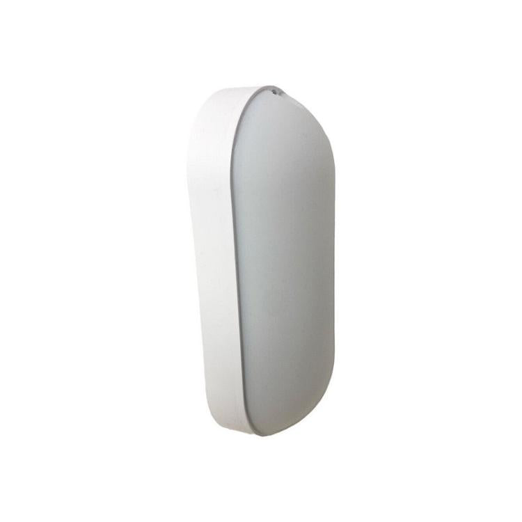 Plafoniera 15W Applique Ovale Lampada Da Esterno Led Muro Parete Ip65 220V 4000K