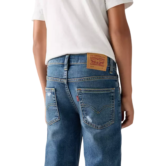Levi's Kids boys' jeans 512 Slim Taper E6728 MD5 medium blue