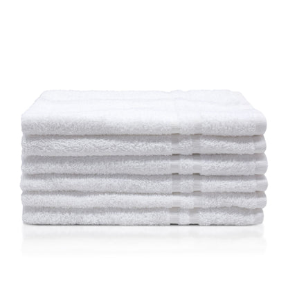 Asciugamani bagno Set 6pz Ospiti Hotel spugna Hotellerie in cotone 40x57cm 6847