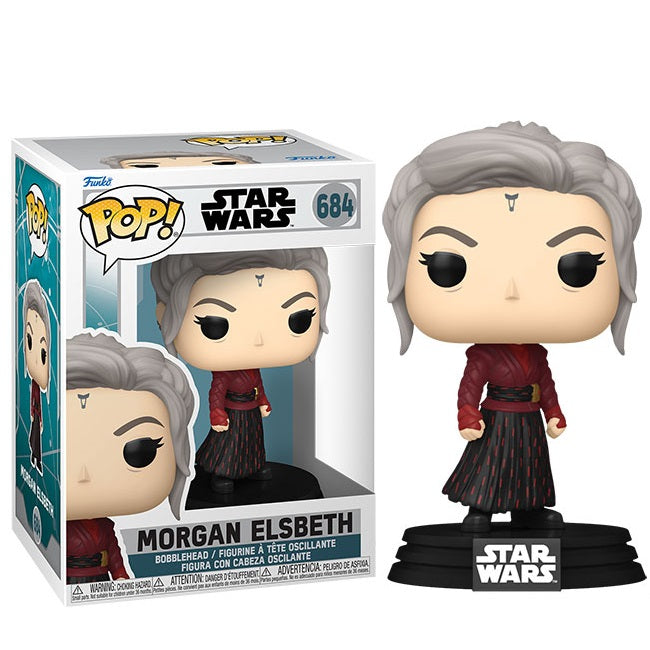 Funko Pop ! Star Wars Ahsoka (684) Morgan Elsbeth Bobble Figure 9Cm Film Movies