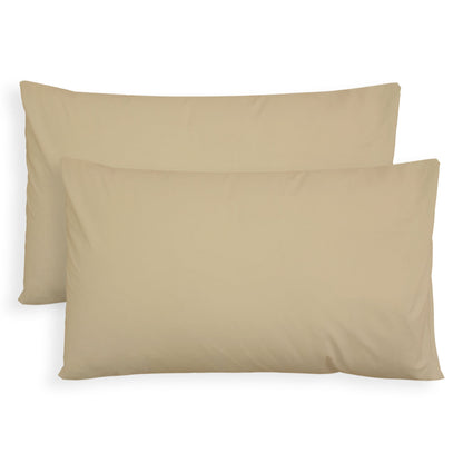 Pair of plain pillowcases 6860