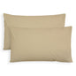 Pair of plain pillowcases 6860