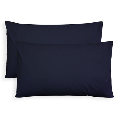 Pair of plain pillowcases 6860