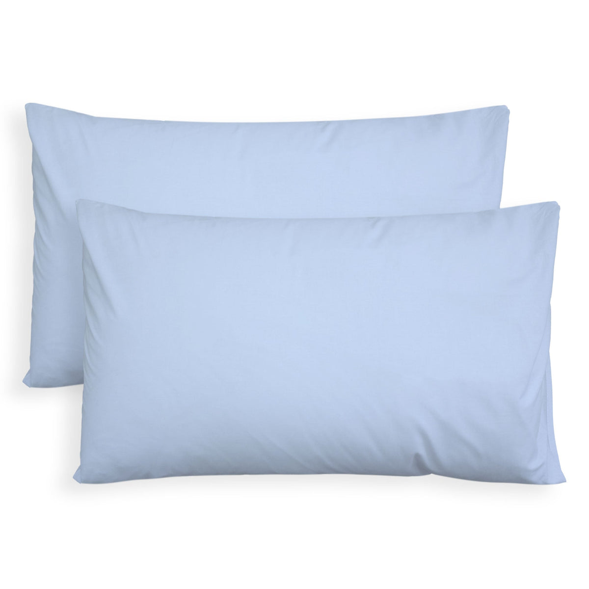 Pair of plain pillowcases 6860