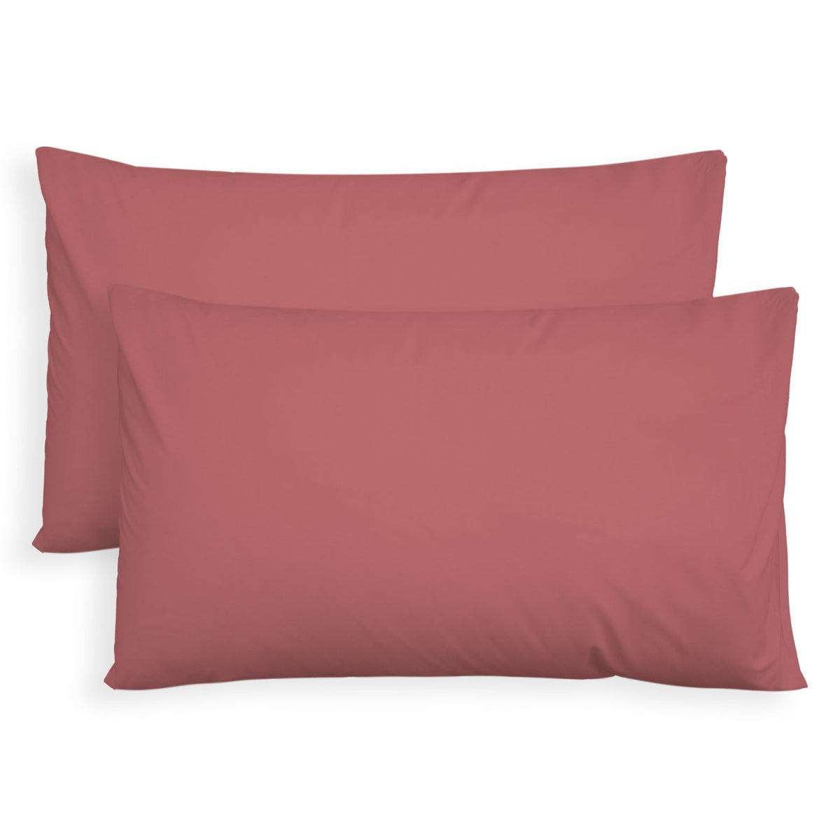 Pair of plain pillowcases 6860