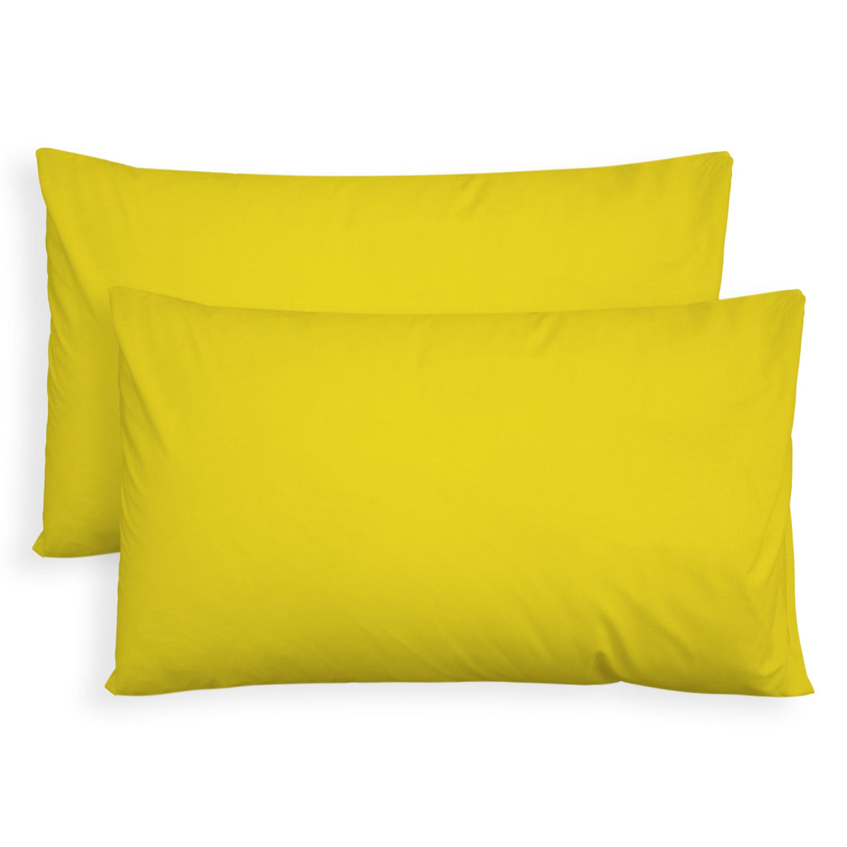 Pair of plain pillowcases 6860