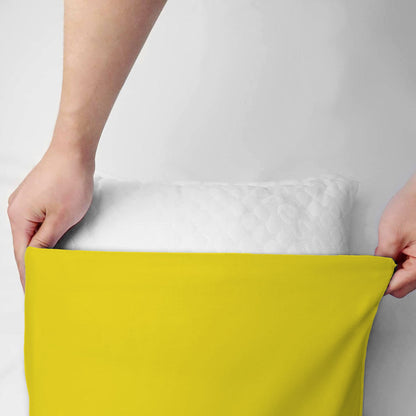 Pair of plain pillowcases 6860