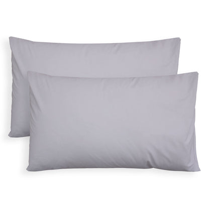 Pair of plain pillowcases 6860