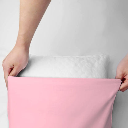 Pair of plain pillowcases 6860