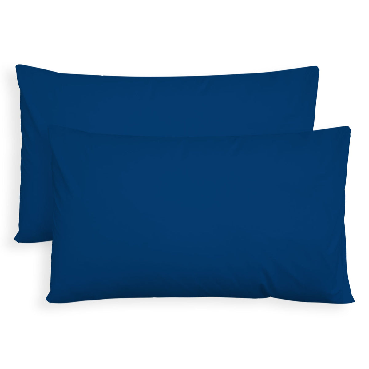 Pair of plain pillowcases 6860