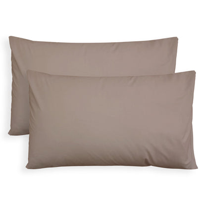 Pair of plain pillowcases 6860