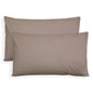 Pair of plain pillowcases 6860