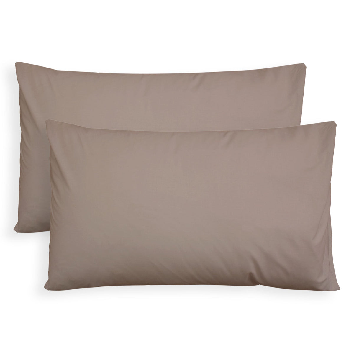 Pair of plain pillowcases 6860
