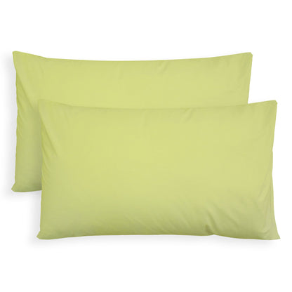 Pair of plain pillowcases 6860