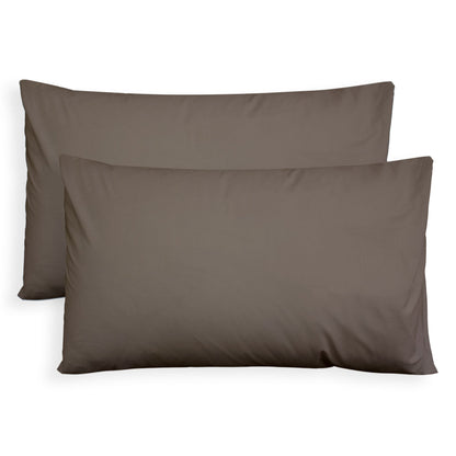 Pair of plain pillowcases 6860