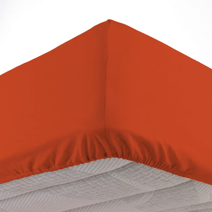 Fitted single jersey sheet solid color 6861