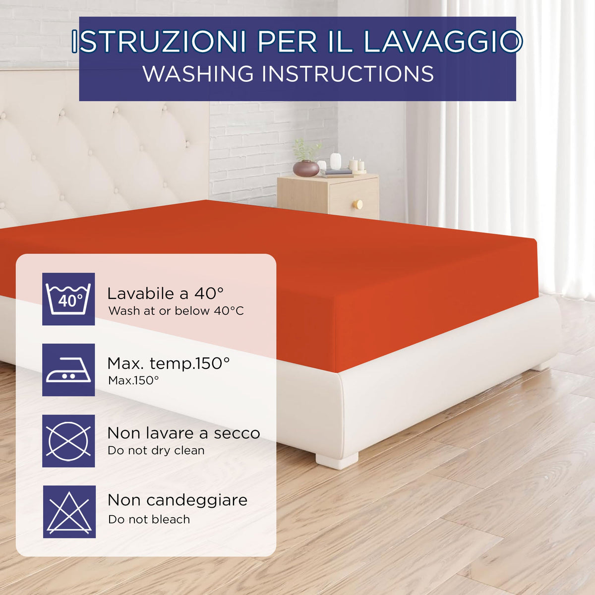 Fitted single jersey sheet solid color 6861